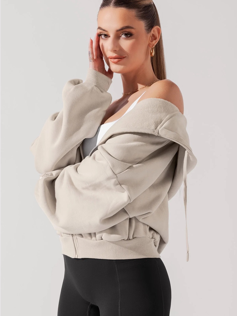 Zip Cloud Hoodie